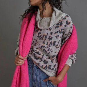 NWOT Anthropologie Emmy Cowl Neck Sweater Sz M